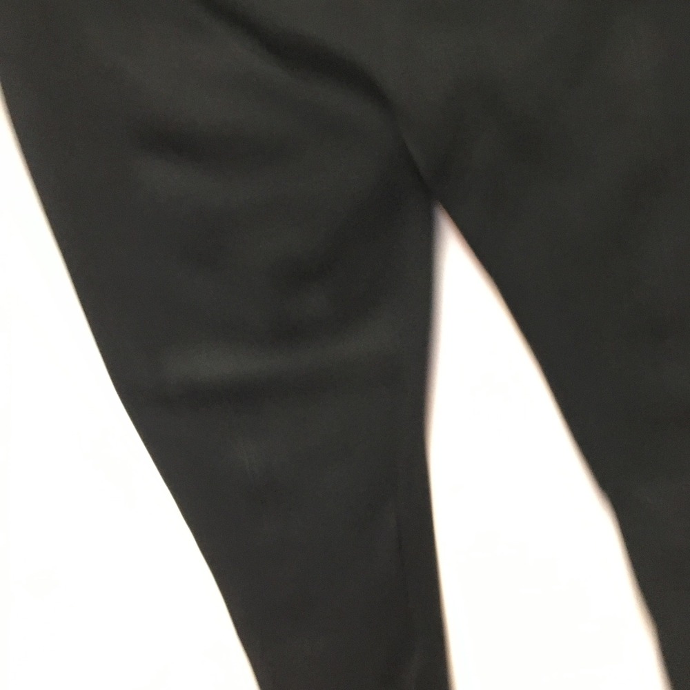 Spanx Smoothing Ponte Knit High Rise Leggings Women's Medium Black Office Mod - Picture 7 of 16